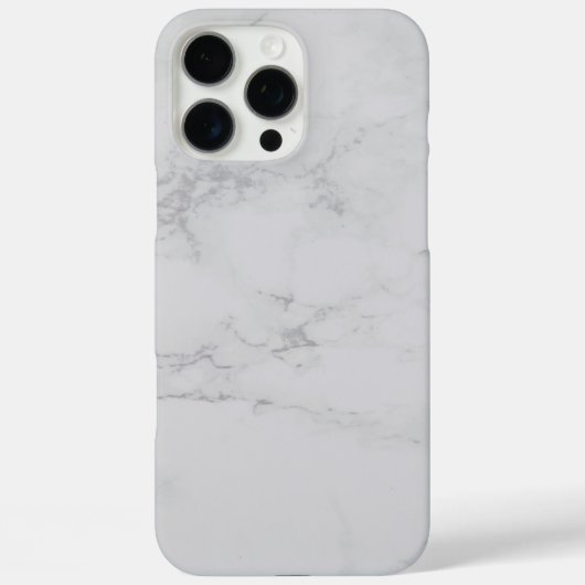 Witte marmer Case-Mate iPhone case (Achterkant)