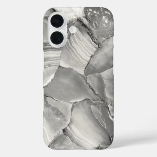 Witte marmer iPhone 16 hoesje