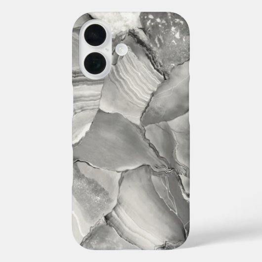 Witte marmer Case-Mate iPhone case (Achterkant)