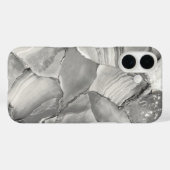 Witte marmer Case-Mate iPhone case (Achterkant (horizontaal))