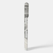 Witte marmer Case-Mate iPhone case (Achterkant / Rechts)