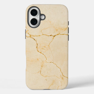 Witte marmer iPhone 16 plus hoesje