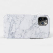 Witte marmer Case-Mate iPhone case (Achterkant (horizontaal))