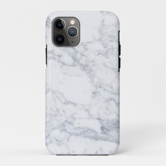 Witte marmer Case-Mate iPhone case (Achterkant)