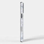 Witte marmer Case-Mate iPhone case (Achterkant / Rechts)
