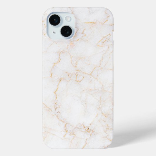 Witte marmer Case-Mate iPhone case (Achterkant)
