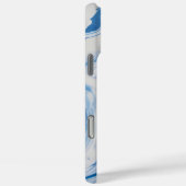 Witte marmer Case-Mate iPhone case (Achterkant / Rechts)