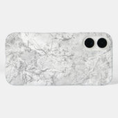 Witte marmer Case-Mate iPhone case (Achterkant (horizontaal))
