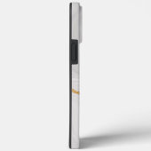 Witte marmer Case-Mate iPhone case (Achterkant / Rechts)