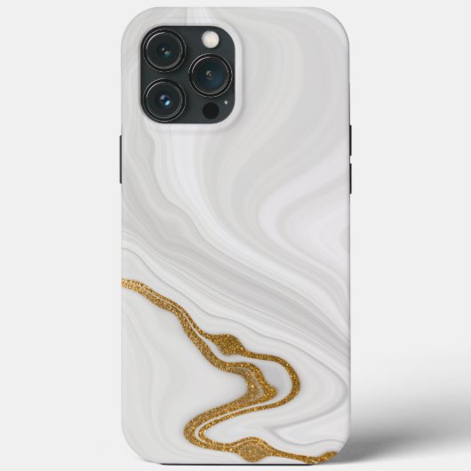 Witte marmer Case-Mate iPhone case (Achterkant)