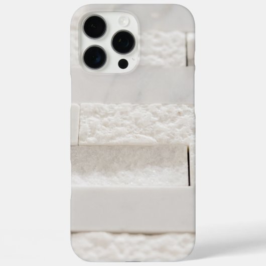 Witte marmer Case-Mate iPhone case (Achterkant)