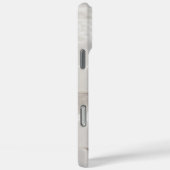 Witte marmer Case-Mate iPhone case (Achterkant / Rechts)