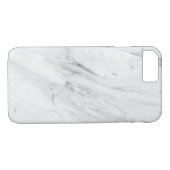 Witte marmer Case-Mate iPhone case (Achterkant (Horizontaal))
