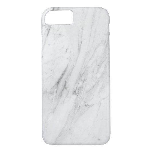 Witte marmer Case-Mate iPhone case (Achterkant)
