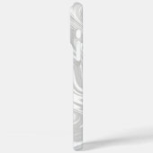 Witte marmer Case-Mate iPhone case (Achterkant / Links)