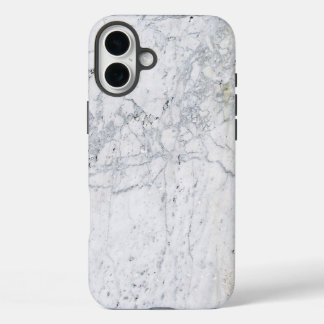 Witte marmer iPhone 16 plus hoesje