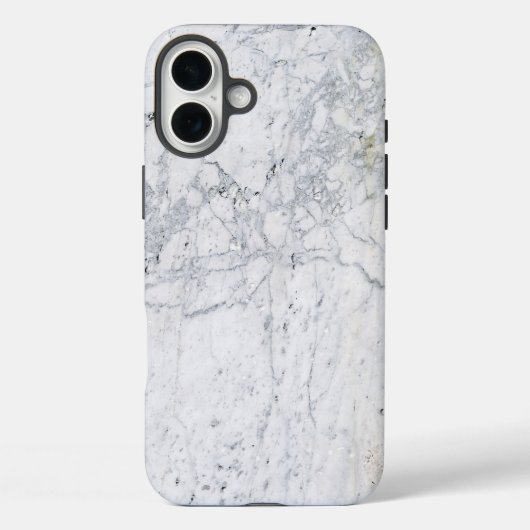 Witte marmer Case-Mate iPhone case (Achterkant)