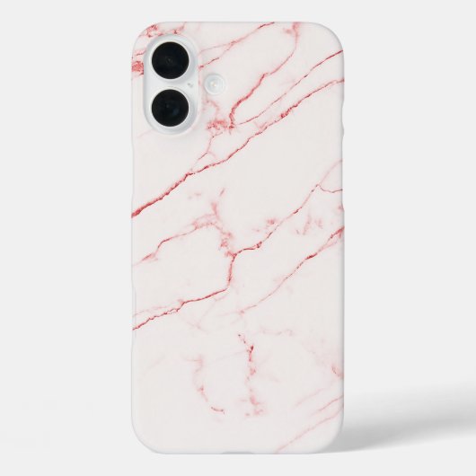 Witte marmer Case-Mate iPhone case (Achterkant)