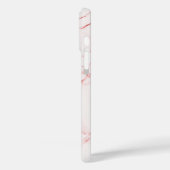 Witte marmer Case-Mate iPhone case (Achterkant / Links)