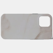 Witte marmer Case-Mate iPhone case (Achterkant (horizontaal))