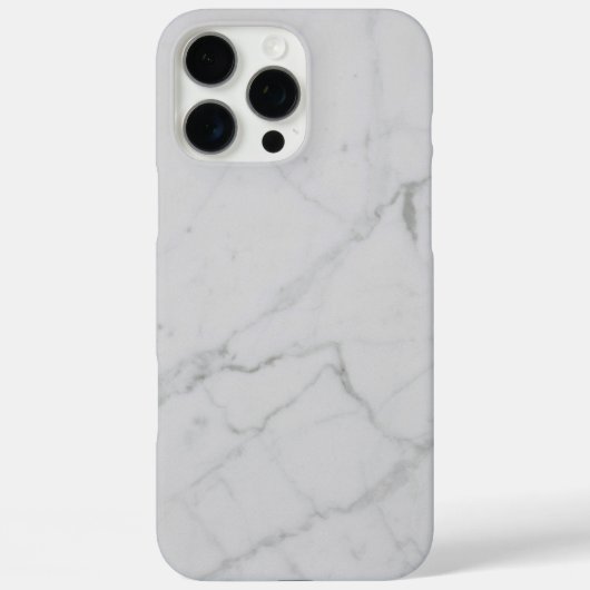 Witte marmer Case-Mate iPhone case (Achterkant)