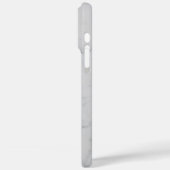 Witte marmer Case-Mate iPhone case (Achterkant / Links)