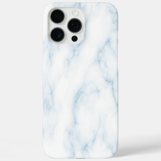 Witte marmer Case-Mate iPhone case (Achterkant)