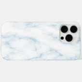 Witte marmer Case-Mate iPhone case (Achterkant (horizontaal))