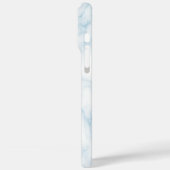 Witte marmer Case-Mate iPhone case (Achterkant / Links)