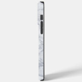 Witte marmer Case-Mate iPhone case (Achterkant / Links)