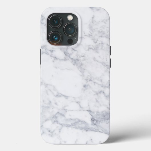 Witte marmer Case-Mate iPhone case (Achterkant)