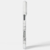 Witte marmer Case-Mate iPhone case (Achterkant / Rechts)