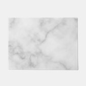 Witte marmer deurmat (Voorkant)