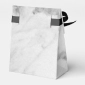 Witte marmer Gift Box Bedankdoosjes (Achterkant)