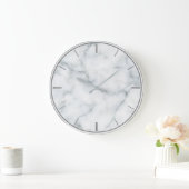 witte marmer grote klok (Huis)