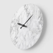 Witte marmer grote wandkast klok (Hoek)