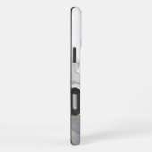 Witte marmer iPhone hoesje (Rechterkant)