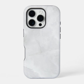 Witte marmer iPhone 16 pro hoesje