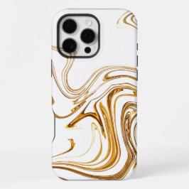 Witte marmer iPhone 16 pro max hoesje