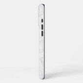 Witte marmer iPhone hoesje (Linkerkant)