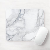 Witte marmer muismat (Met muis)