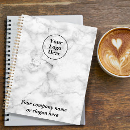 Witte marmer planner