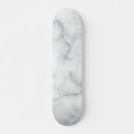 witte marmer skateboard