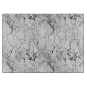 Witte marmer snijplank (Voorkant)