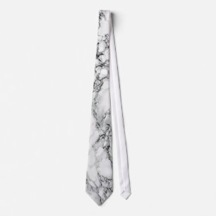 Witte marmer Stone Stropdas