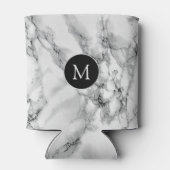 Witte marmeren Koelbox met aangepaste letter Blikjeskoeler (Achterkant)