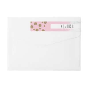 Witte marmeren nep glitters borstel trouwlogo