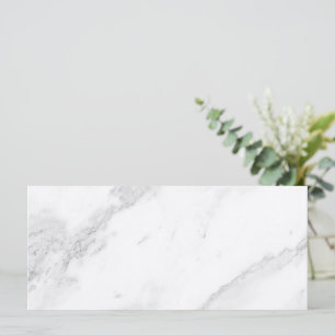 Witte marmeren platte kaart