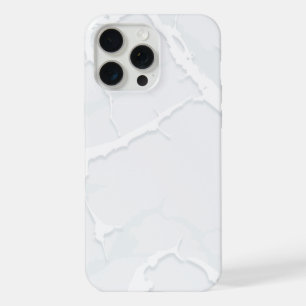 Witte marmeren schroot Elegant iPhone 15 Pro Max Hoesje