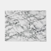 Witte Marmeren Stenen Deurmat Modern Ontwerp (Voorkant)